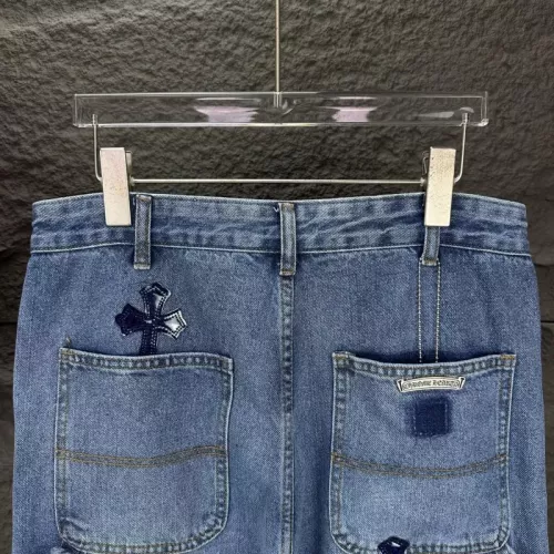 Replica Chrome Hearts Jeans For Unisex #1350703 $60.00 USD for Wholesale