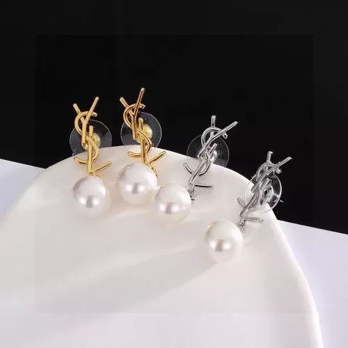 Replica Yves Saint Laurent YSL Earrings For Women #1351537 $25.00 USD for Wholesale