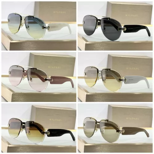 Replica Bvlgari AAA Quality Sunglasses #1352346 $60.00 USD for Wholesale