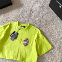 $60.00 USD Chrome Hearts T-Shirts Short Sleeved For Unisex #1341910