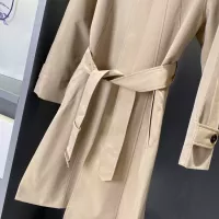 $195.00 USD Burberry Trench Coat Long Sleeved For Women #1342295