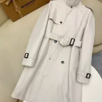 $200.00 USD Burberry Trench Coat Long Sleeved For Women #1342313