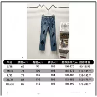 $60.00 USD Chrome Hearts Jeans For Men #1343541