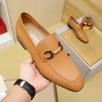 $108.00 USD Salvatore Ferragamo Leather Shoes For Men #1347531