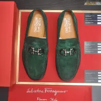 $85.00 USD Salvatore Ferragamo Leather Shoes For Men #1347971