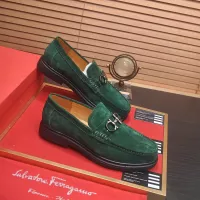 $85.00 USD Salvatore Ferragamo Leather Shoes For Men #1347971