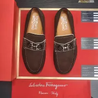 $85.00 USD Salvatore Ferragamo Leather Shoes For Men #1347972