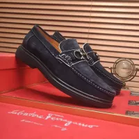 $85.00 USD Salvatore Ferragamo Leather Shoes For Men #1347973