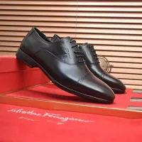 $98.00 USD Salvatore Ferragamo Leather Shoes For Men #1347982