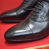 $98.00 USD Salvatore Ferragamo Leather Shoes For Men #1347982