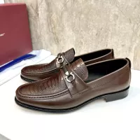 $160.00 USD Salvatore Ferragamo Leather Shoes For Men #1347985