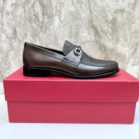 $160.00 USD Salvatore Ferragamo Leather Shoes For Men #1347985