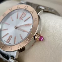 $162.00 USD Bvlgari AAA Quality Watches In Rose Gold For Women #1348041
