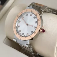 $162.00 USD Bvlgari AAA Quality Watches In Rose Gold For Women #1348043