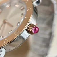 $162.00 USD Bvlgari AAA Quality Watches In Rose Gold For Women #1348043