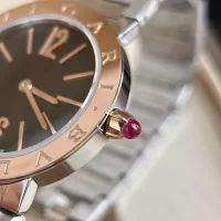 $162.00 USD Bvlgari AAA Quality Watches In Rose Gold For Women #1348046