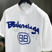 $64.00 USD Balenciaga T-Shirts Short Sleeved For Men #1348992