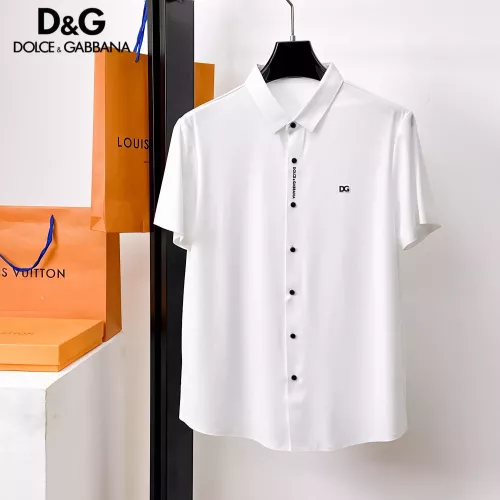 Dolce & Gabbana D&G Shirts Short Sleeved For Men #1353895