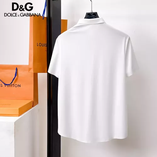 Replica Dolce & Gabbana D&G Shirts Short Sleeved For Men #1353895 $52.00 USD for Wholesale