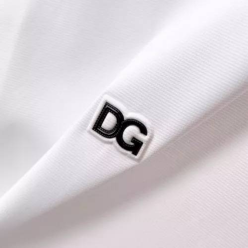 Replica Dolce & Gabbana D&G Shirts Short Sleeved For Men #1353895 $52.00 USD for Wholesale