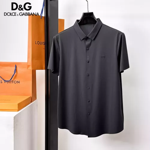 Dolce & Gabbana D&G Shirts Short Sleeved For Men #1353898