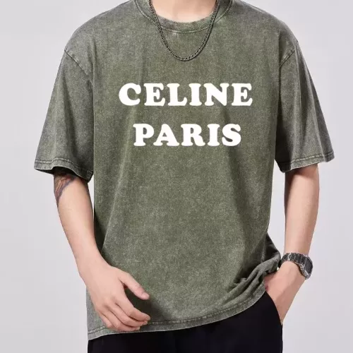 Celine T-Shirts Short Sleeved For Men #1354186