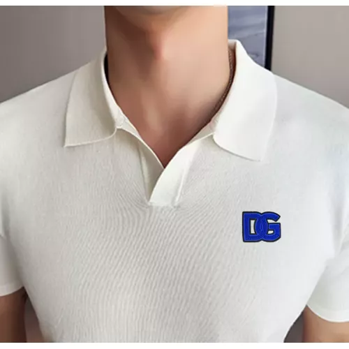 Replica Dolce & Gabbana D&G T-Shirts Short Sleeved For Men #1354371 $42.00 USD for Wholesale
