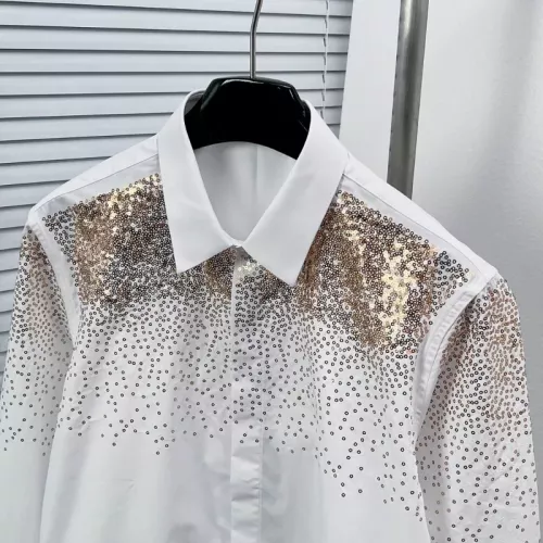 Replica Yves Saint Laurent YSL Shirts Long Sleeved For Men #1354515 $76.00 USD for Wholesale