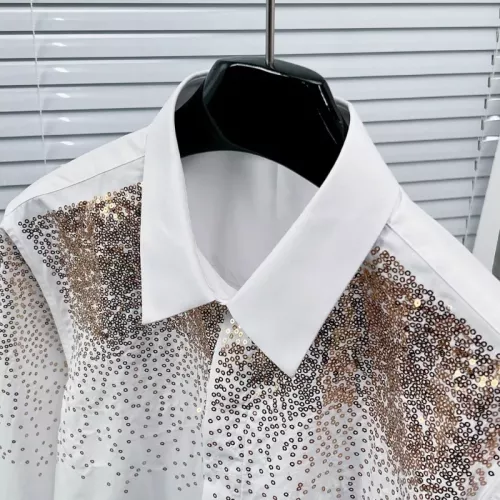 Replica Yves Saint Laurent YSL Shirts Long Sleeved For Men #1354515 $76.00 USD for Wholesale