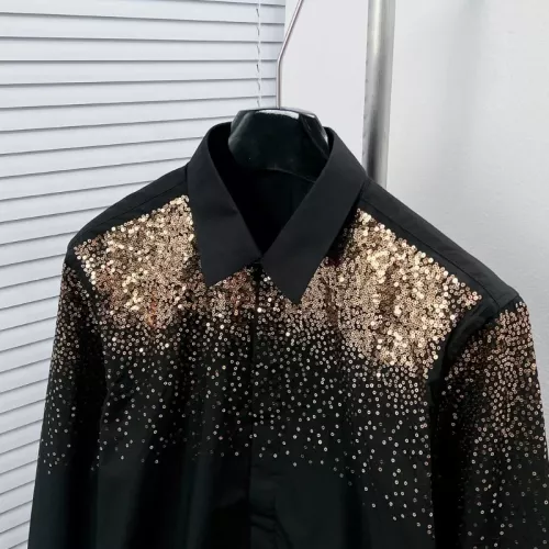Replica Yves Saint Laurent YSL Shirts Long Sleeved For Men #1354516 $76.00 USD for Wholesale