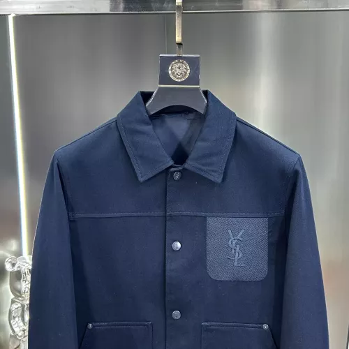 Replica Yves Saint Laurent YSL Jackets Long Sleeved For Men #1354526 $135.00 USD for Wholesale