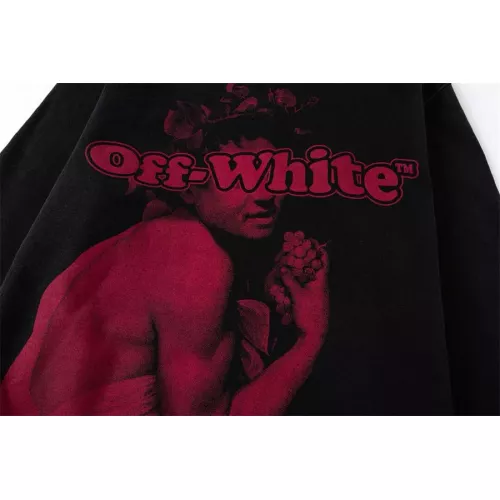 Replica Off-White Hoodies Long Sleeved For Unisex #1355008 $60.00 USD for Wholesale