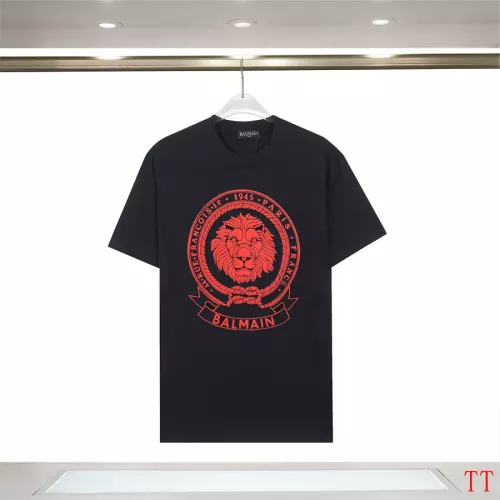 Balmain T-Shirts Short Sleeved For Unisex #1355046, $32.00 USD, [ITEM#1355046], Balmain T-Shirts