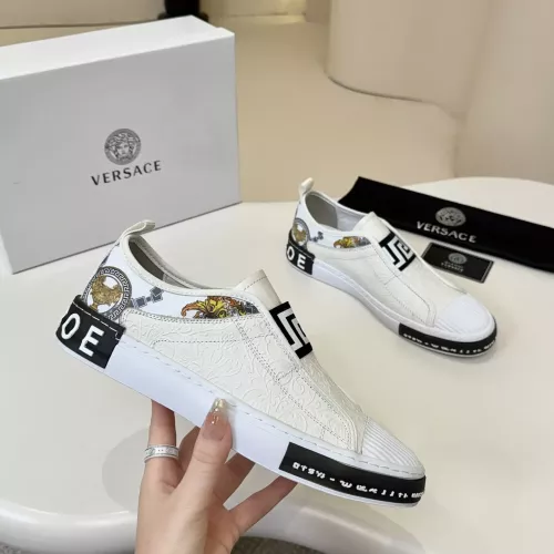 Replica Versace Casual Shoes For Men #1355748 $76.00 USD for Wholesale