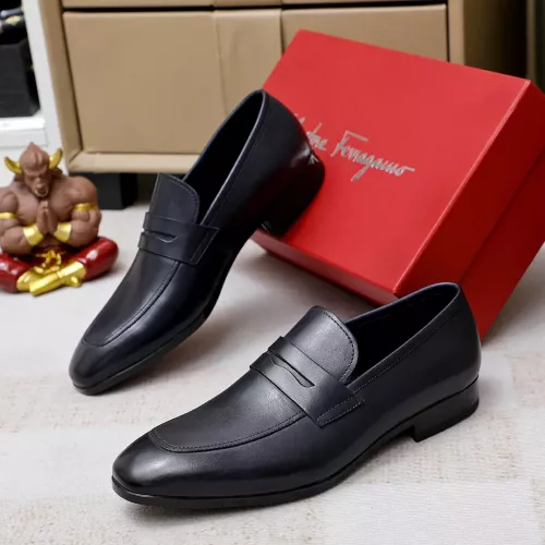 Salvatore Ferragamo Leather Shoes For Men #1356319, $88.00 USD, [ITEM#1356319], Salvatore Ferragamo Leather Shoes
