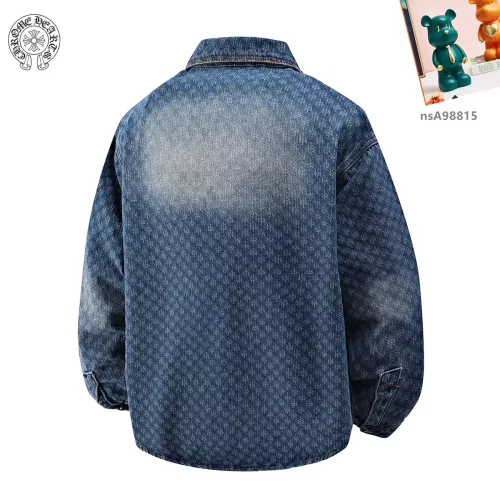 Replica Chrome Hearts Jackets Long Sleeved For Men #1358381 $60.00 USD for Wholesale