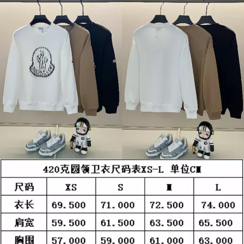 Replica Moncler Hoodies Long Sleeved For Unisex #1359069 $48.00 USD for Wholesale