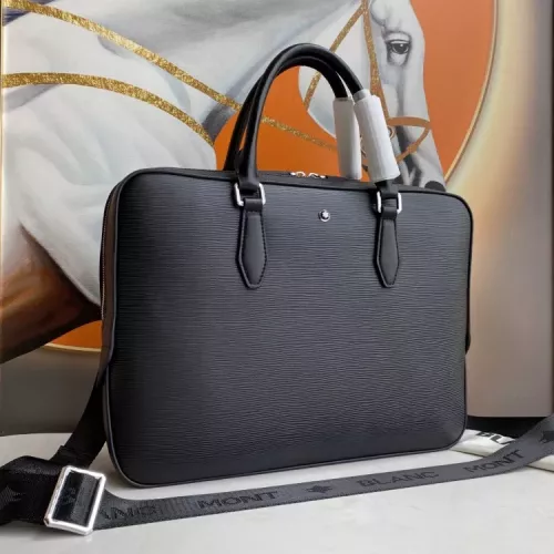 Replica Mont Blanc AAA Man Handbags #1359401 $160.00 USD for Wholesale
