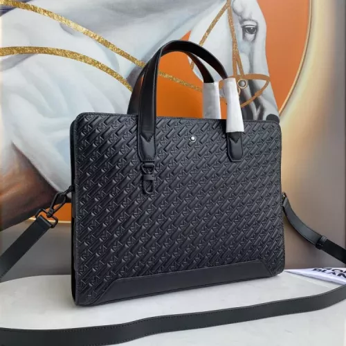 Replica Mont Blanc AAA Man Handbags #1359411 $192.00 USD for Wholesale