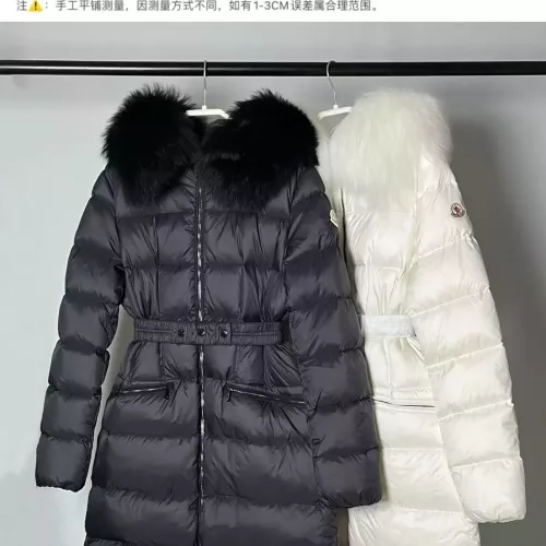 Replica Moncler Down Feather Coat Long Sleeved For Women #1359495 $195.00 USD for Wholesale