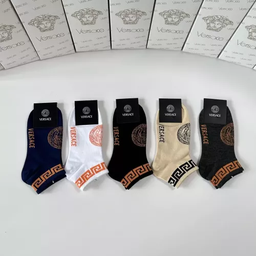 Replica Versace Socks #1360304 $27.00 USD for Wholesale