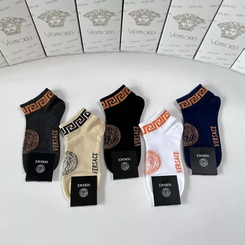 Replica Versace Socks #1360304 $27.00 USD for Wholesale