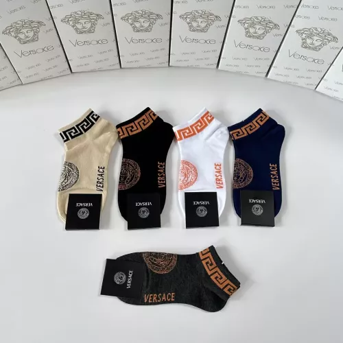 Replica Versace Socks #1360304 $27.00 USD for Wholesale