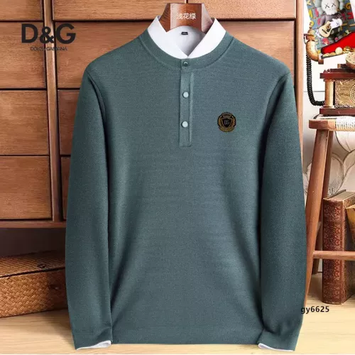 Dolce & Gabbana D&G Sweaters Long Sleeved For Men #1360720