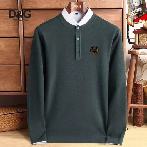 Dolce & Gabbana D&G Sweaters Long Sleeved For Men #1360721