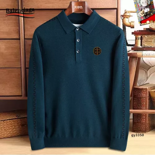 Balenciaga Sweaters Long Sleeved For Men #1360737, $48.00 USD, [ITEM#1360737], Balenciaga Sweaters
