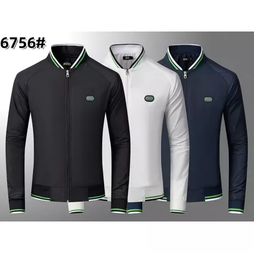 Replica Boss Jackets Long Sleeved For Men #1360872 $39.00 USD for Wholesale