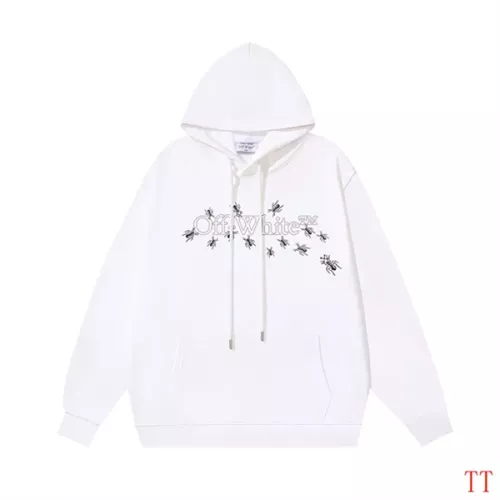Replica Off-White Hoodies Long Sleeved For Unisex #1361066 $52.00 USD for Wholesale