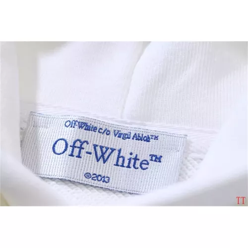 Replica Off-White Hoodies Long Sleeved For Unisex #1361066 $52.00 USD for Wholesale