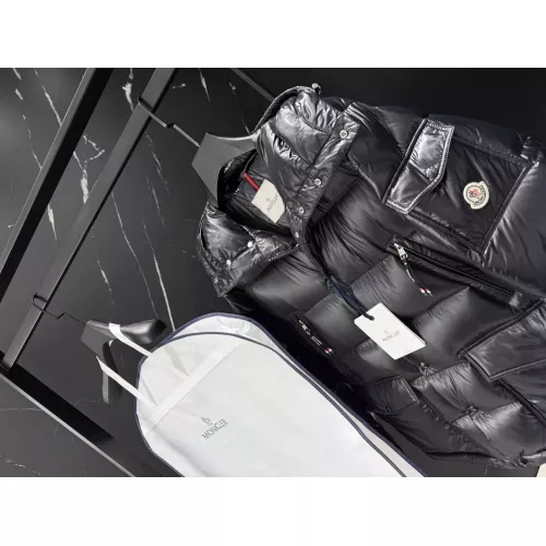 Replica Moncler Down Feather Coat Long Sleeved For Unisex #1361488 $238.02 USD for Wholesale